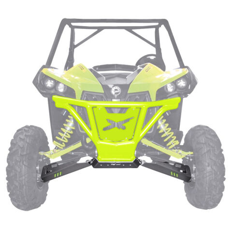 XRW FRONT BUMPER BR10 MANTA GREEN (WITH PLATE) MAVERICK XDS