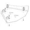 XRW BACK A-ARMS ALU - MAVERICK 1000 Xxc