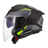 LS2 OF618 VERSO II AIR BLACK H-VIS YELLOW