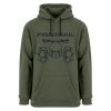 Finntrail Hoody ATV skull Khaki