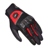 LS2 ATOM MAN GLOVES BLACK RED