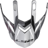 LS2 MX436 EVO PEAK KNIGHT TITANIUM WHITE