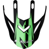 LS2 MX437 EVO PEAK ROAR BLACK GREEN