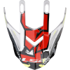 LS2 MX437 EVO PEAK CRUSHER BLACK RED
