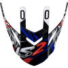 LS2 MX437 PEAK STRONG WHITE BLUE RED