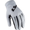 LS2 BEND MAN GLOVES WHITE GREY