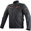 LS2 ENDURANCE MAN JACKET BLACK RED