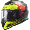 LS2 FF800 STORM DROP BLACK YELLOW RED