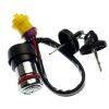 IGNITION SWITCH WITH KEY（USED FOR WATERPROOF)