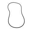 Rubber for airbox cover
