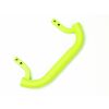 Bright green rear armrest assembly