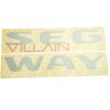 SSV door SEGWAY decal (left red)