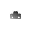 License plate lamp mounting plate