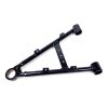 FRONT LOWER SWING ARM, LH, MATTE BLACK