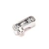 Left upper pressing block of handlebar (lead - zinc original color)