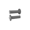 ODI GRIPS Half-Waffle V2.1 ATV MX Grip 125mm Graphite/Silver