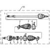 REAR LEFT DRIVE AXLE（ZK）