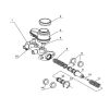 MASTER  BREAKE CYLINDER  (WITHOUT REAR DIFFER AXL ASSY STYLE)