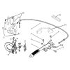 AUXILIARY BRAKE AND SHIFT ROD  (LONG BENCH REAR DIFFER  AXL ASSY STYLE)
