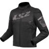 LS2 APEX LADY JACKET BLACK DARK GREY