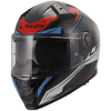 LS2 FF811 VECTOR II C SAVAGE WHITE BLUE RED-06