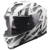 LS2 FF818 STORM III KAOS WHITE GREY