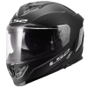 LS2 FF818 STORM III SOLID MATT BLACK