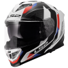 LS2 FF818 STORM III SPORTY WHITE BLUE RED