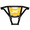 XRW FRONT BUMPER BLACK BR9 - CAN-AM MAVERICK 1000R