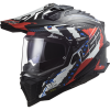 LS2 MX701 Explorer C EXTEND Matt Red