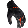 LS2 RAY II MAN GLOVES BLACK RED