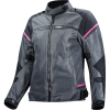 LS2 RIVA LADY JACKET BLACK DARK GREY PINK