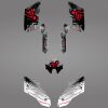GRAPHIC STICKER KIT for Segway AT5-L LIGHT RED