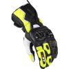 LS2 SWIFT RACING GLOVES BLACK NEON YELLOW