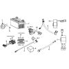 BATTERY、HORN、RELAY、RECTIFIER