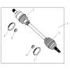 REAR LEFT DRIVE AXLE