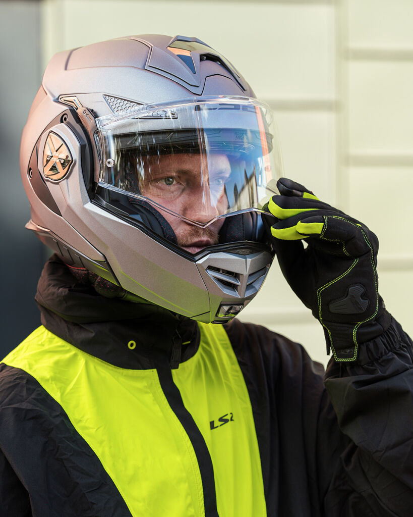 Casque Moto Modulable LS2 FF901 Advant-X Solid Matt Titanium 569011007 - Neuf
