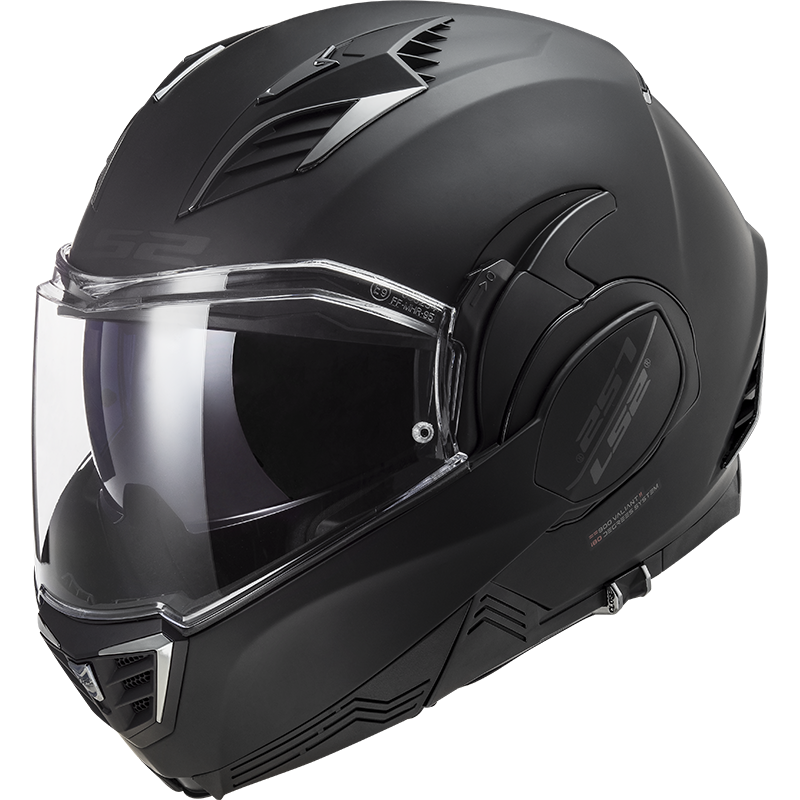 XS,509001411XS Black Motorcycle helmets LS2 FF900 VALIANT II Black