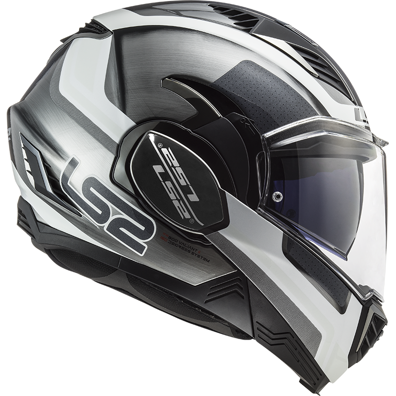 Motorcycle helmets LS2 FF900 VALIANT II ORBIT JEANS L Gray 509002008L