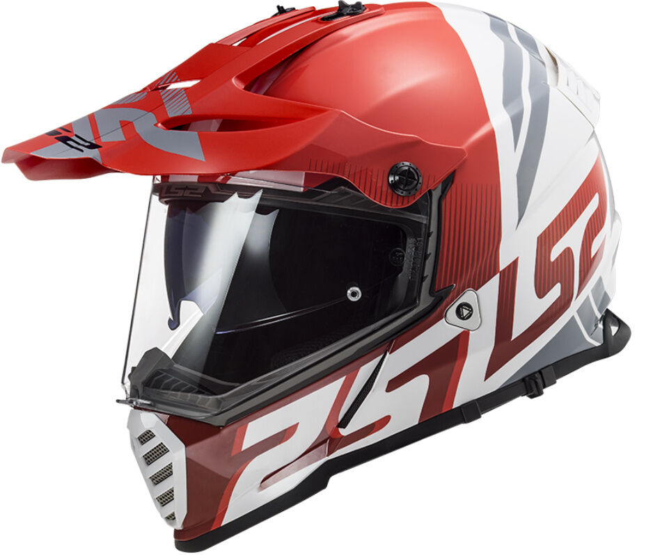 LS2 MX436 Pioneer Evo Master Dual Sport Motorcycle Helmet & Visor Kit Racing
