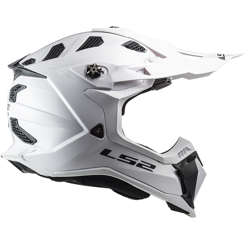 MX Helmet LS2 MX700 Subverter Single Mono Gloss White | www.aspshop.eu