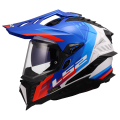 LS2 MX701 EXPLORER HEXA WHITE BLUE RED-06 XL