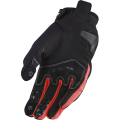 LS2 DART 2 MAN GLOVES BLACK RED M