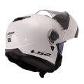 LS2 FF908 STROBE II GLOSS WHITE-06 XXL