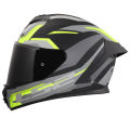 LS2 FF820 RAPID III HYPER BLACK H-V YELLOW XS