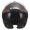 LS2 FF901 ADVANT X NOVA BLACK RED-06 S