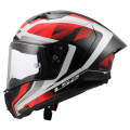 LS2 FF805 THUNDER GP AERO RAUTE WHITE RED-06