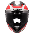 LS2 FF805 THUNDER GP AERO RAUTE WHITE RED-06