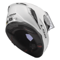 LS2 FF818 STORM III SOLID GLOSS WHITE L