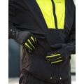 LS2 JET 2 MAN GLOVES BLACK H-V YELLOW M